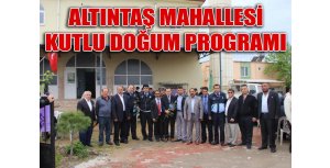 Altıntaş Mahallesi Kutlu Doğum Programı