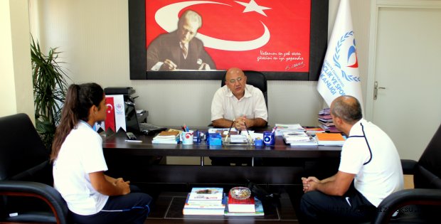  Milli Sporcumuz Şampiyona Öncesi Hacıcaferoğlu’nu Ziyaret Etti