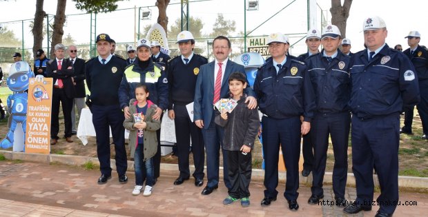  “POLİROBOT TRAFİKTE PROJESİ” AÇILIŞ TÖRENİ YAPILDI