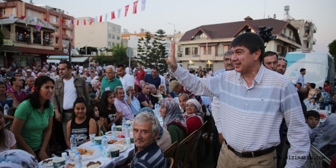 10 bin Gazipaşalı Büyükşehir iftar sofrasında buluştu