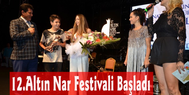 12.Altın Nar Festivali Başladı