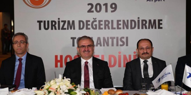 2019’DA ANTALYA’YA 16 MİLYON YABANCI TURİST