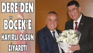  AESOB'DAN BAŞKAN BÖCEK'E HAYIRLI OLSUN ZİYARETİ