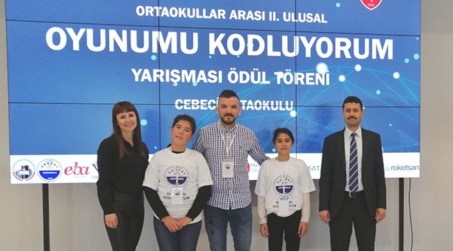 AKSU'LU ÖĞRENCİLER TÜRKİYE İKİNCİSİ OLDU