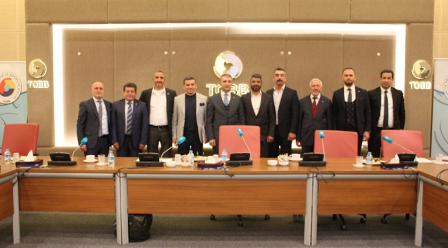 ANTALYA MÜTEAHHİTLER DERNEĞİ İLK ZİYARETİNİ ANKARA’YA YAPTI.