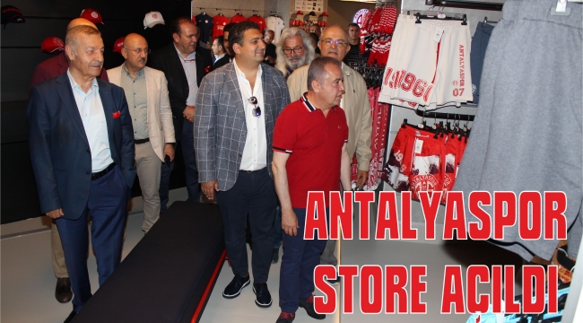 ANTALYASPOR STORE AÇILDI