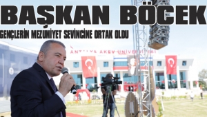 BÖCEK, “ANTALYA’DA GENÇLERİMİZİN ÖNÜNÜ HEP AÇACAĞIZ”