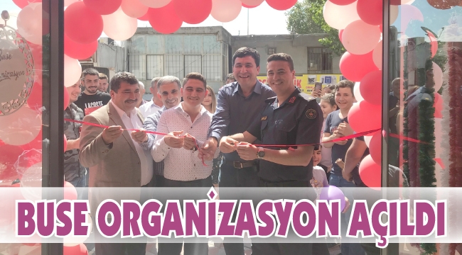 BUSE ORGANİZASYON AKSU’DA AÇILDI