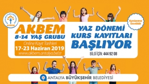 AKBEM YAZ DÖNEMİ KAYITLARI BAŞLIYOR 