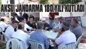 AKSU JANDARMA 180.YILI KUTLADI