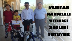 ÇAMKÖY MUHTARI MUSTAFA KARAÇALI SÖZLERİNİ TUTUYOR