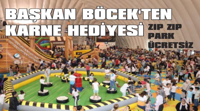 CUMARTESİ GÜNÜ ZIP ZIP PARK ÜCRETSİZ OLACAK