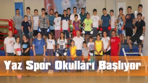 Yaz Spor Okulları Başlıyor