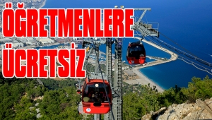 24 KASIM’DA TELEFERİK ÖĞRETMENLERE ÜCRETSİZ 