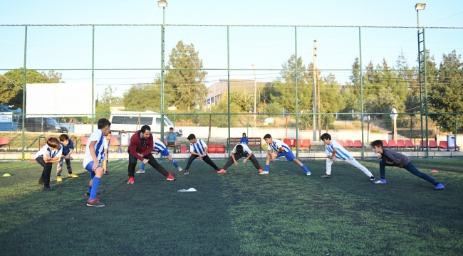 AKSU’DA U 13 TAKIMI ÇALIŞMALARA START VERDİ 