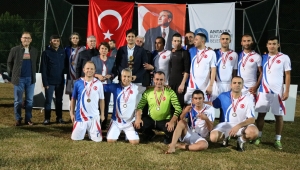 BÜYÜKŞEHİR BİRİMLER ARASI FUTBOL TURNUVASI DÜZENLEDİ 