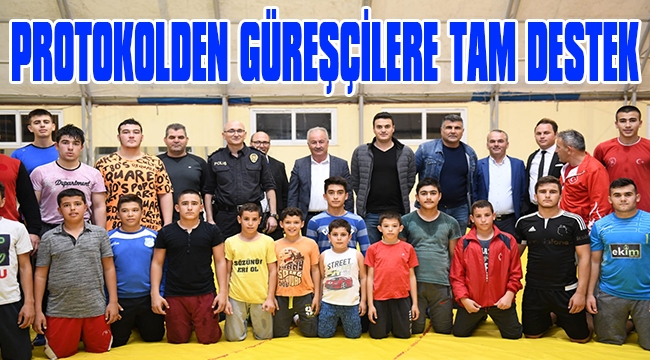 PROTOKOLDEN GÜREŞÇİLERE TAM DESTEK