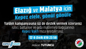 ELAZIĞ VE MALATYA’YA KEPEZ’DEN YARDIM ELİ