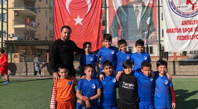 U 12 TAKIMINDAN 3 PUAN SEVİNCİ 