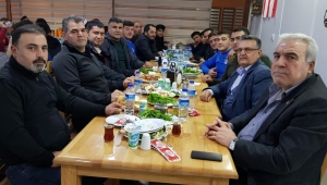 AKSU’DA SPORCULAR İÇİN KAYNAŞMA YEMEĞİ