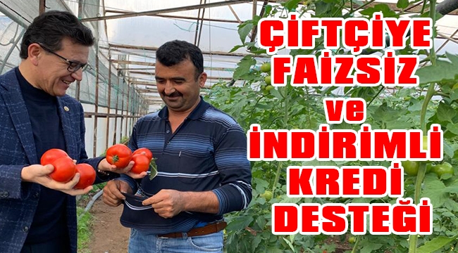 ÇİFTÇİNİN DERDİYLE DERTLENEN VEKİL ATAY USLU