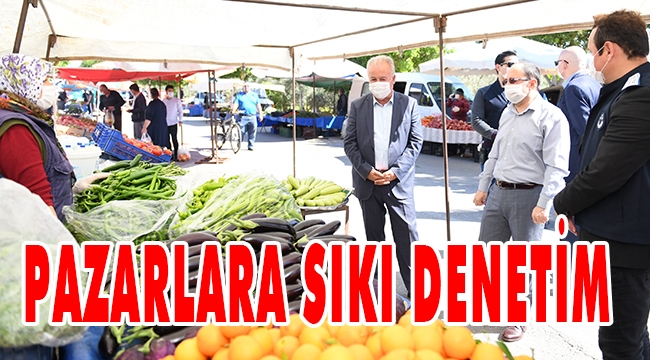 AKSU’DA PAZARLARA SIKI DENETİM