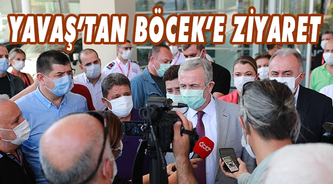 MANSUR YAVAŞ’TAN BAŞKAN BÖCEK’E ZİYARET
