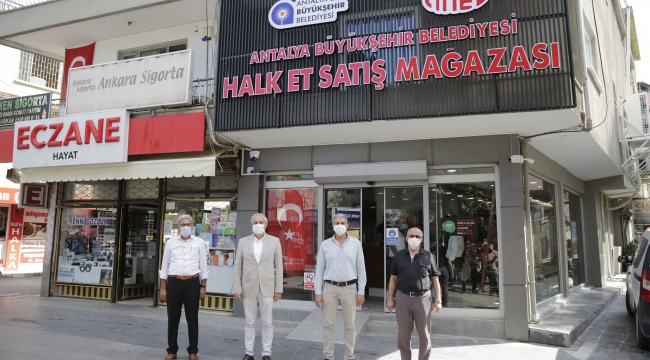 SERİK HALK ET SATIŞLARA BAŞLADI