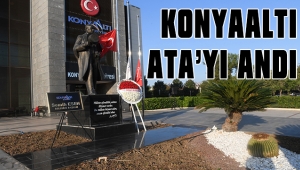 KONYAALTI BELEDİYESİ ATA'YI ANDI