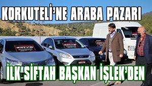 KORKUTELİ'NE ARABA PAZARI 