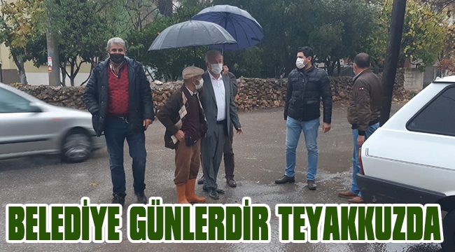 BELEDİYE GÜNLERDİR TEYAKKUZDA