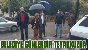 BELEDİYE GÜNLERDİR TEYAKKUZDA