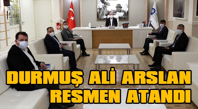 DURMUŞ ALİ ARSLAN GENEL SEKRETER YARDIMCISI OLDU