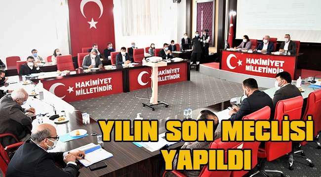 YILIN SON MECLİSİ YAPILDI