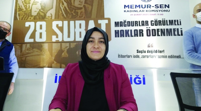 28 ŞUBAT’IN İZLERİ SİLİNMELİ