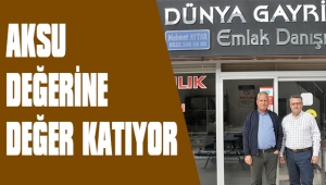 AKSU DEĞERİNE DEĞER KATIYOR