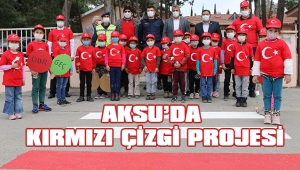 AKSU’DA KIRMIZI ÇİZGİ PROJESİ UYGULANDI