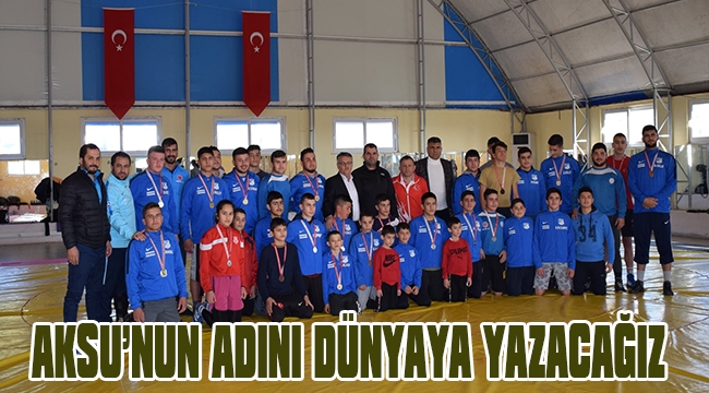 AKSU’NUN ADINI DÜNYAYA YAZACAĞIZ 