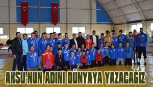 AKSU’NUN ADINI DÜNYAYA YAZACAĞIZ 