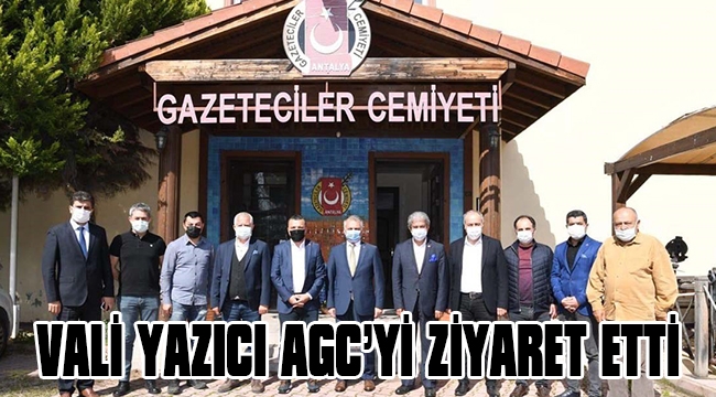 VALİ YAZICI AGC’Yİ ZİYARET ETTİ