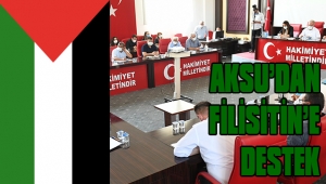 AKSU İSRAİL’İ KINADI 