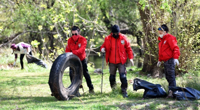 Antalya’nın içme suyu kaynağında büyük temizlik.