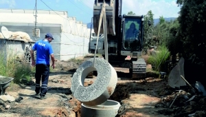 GAZİPAŞA BEYOBASI’NIN KANALİZASYON SORUNU ÇÖZÜLÜYOR