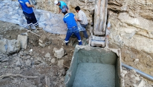 İBRADI BAŞLAR MAHALLESİ'NE YENİ KAYNAK SUYU