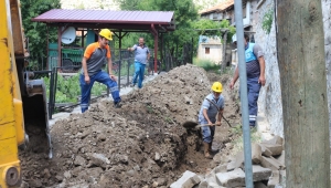 İBRADI’DA YAĞMUR SUYU ÇALIŞMASI 