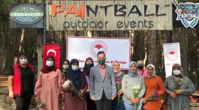 KADIN ÇİFTÇİLERİN PAİNTBALL HAYALİ GERÇEK OLDU