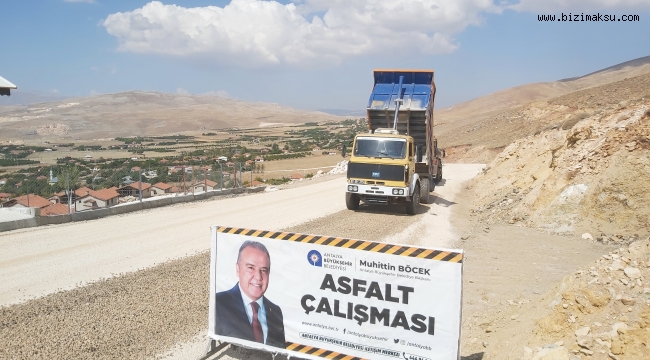 KORKUTELİ ÇIĞLIK YAYLA YOLU ASFALTLANIYOR 