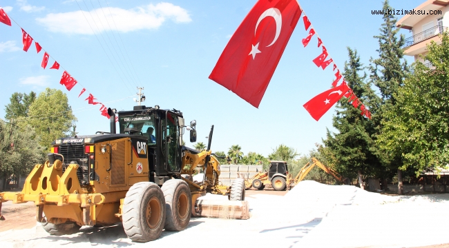 PARKE ÇALIŞMASINA TAM GAZ DEVAM