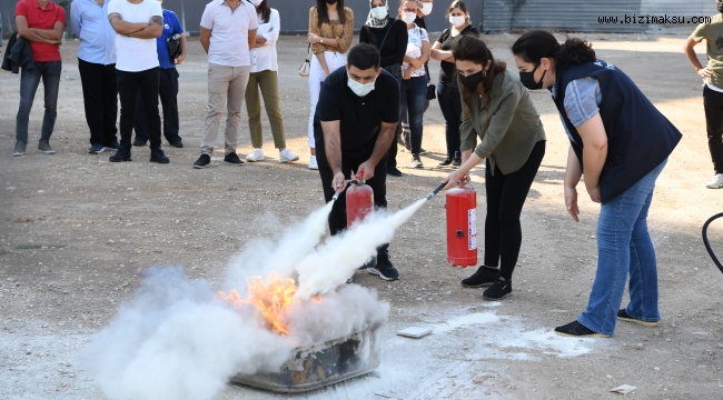 KONYAALTI’NDA PERSONELE 1 AYDA 4 EĞİTİM