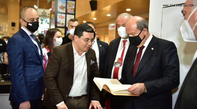 KKTC Cumhurbaşkanı Tatar: “Kepez Kitap Fuarı’ndan ilham aldım” 